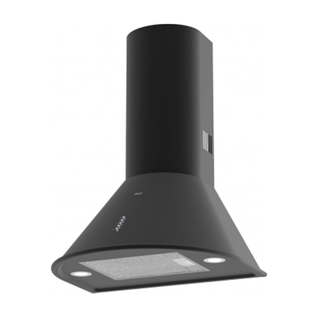 Campana decorativa CATA QA-7760 BK de 60 cm, negra con iluminación LED