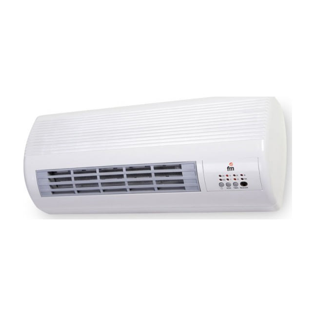 Calefactor cerámico FM Calefacción TS-2001 de 2000 W con mando a distancia